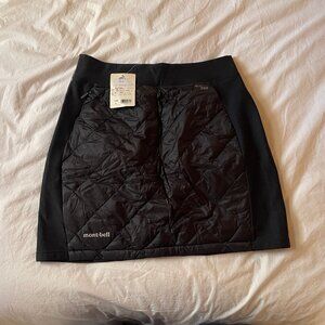 Montbell Superior Down Trail Skirt // Black // Large // Brand New with Tags